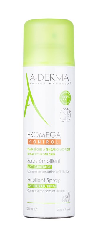 A-Derma Exomega Control Pleťová voda a sprej Emollient Spray 200 ml unisex