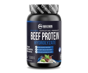 Maxxwin - Beef protein hydrolyzate 1500g - čoko-mint