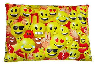 Polštářek Smajlíci obdelník