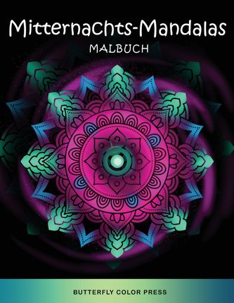Mitternachts-Mandalas Malbuch