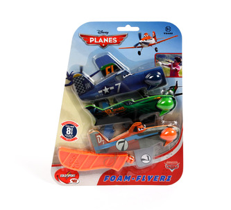 Pěnová letadla Planes 3 ks