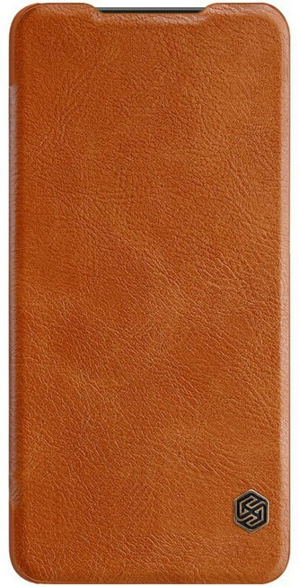 Nillkin Qin Book pouzdro Xiaomi Redmi Note 9,Brown