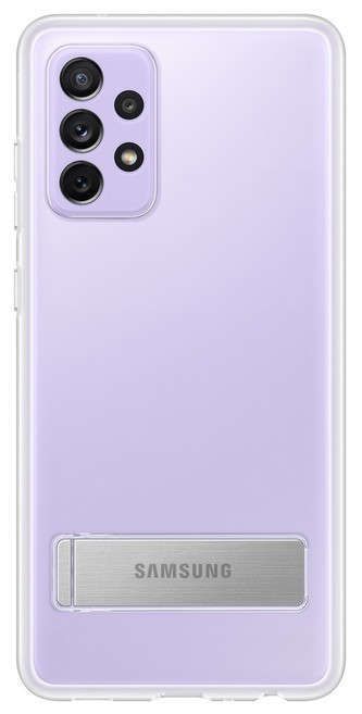Samsung EF-JA725CT Clear Standing Cover A72, Clear