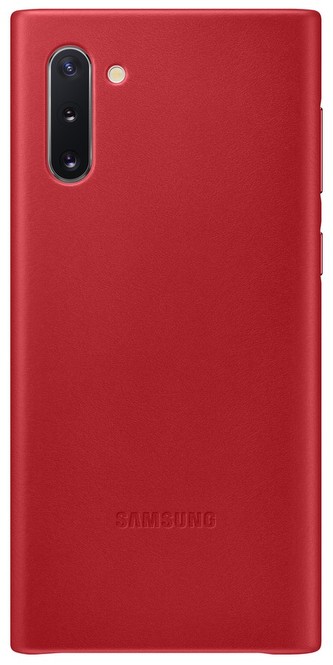 Samsung EF-VN970LR Leather Cover Note10, Red