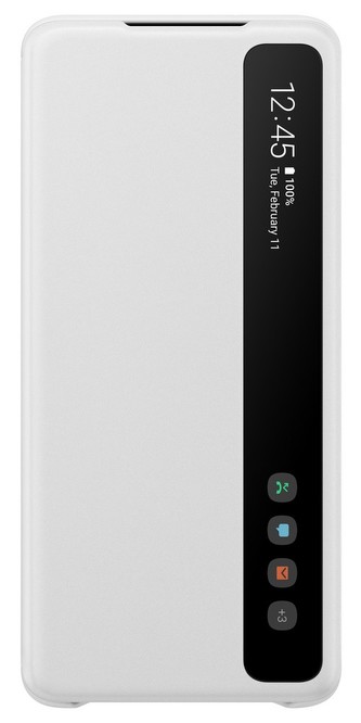 Samsung EF-ZG985CW Flip ClearView Galaxy S20+,Whit