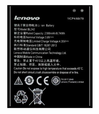 Lenovo BL242 baterie 2300mAh Li-Ion (BULK) A6000