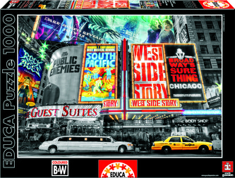 Puzzle Neony v New Yorku 1000 dílků