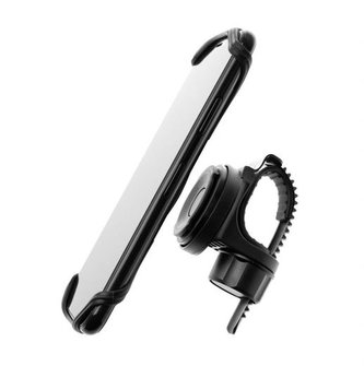 FIXED Bikee 2 silikonový držák na kolo 4-6,5\",BLK