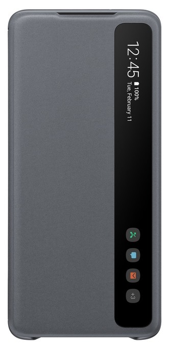 Samsung EF-ZG985CJ Flip ClearView Galaxy S20+,Gray