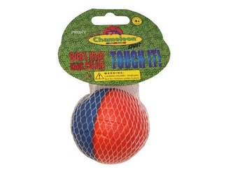 Míč/míček pěna 6,5cm měnící barvu teplem 2 barvy v síťce