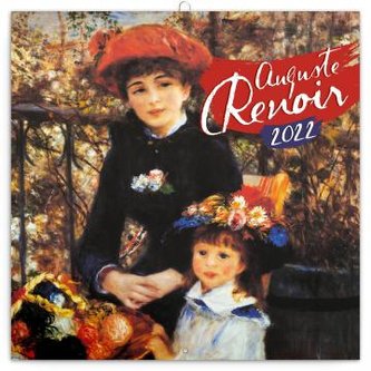 Poznámkový kalendář Auguste Renoir 2022