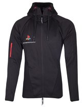 Pánská mikina Playstation: Tech19 (2XL) černý polyester