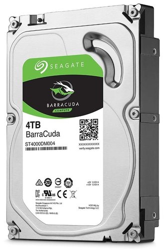 Seagate BarraCuda 4TB HDD / ST4000DM004 / Interní 3,5\" / 5400 rpm / SATA 6Gb/s / 256MB