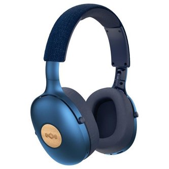 MARLEY Positive Vibration XL Bluetooth® 5.0 - Denim, sluchátka přes hlavu s ovladačem a mikrofonem MARLEY Positive Vibration XL Bluetooth® 5.0 - Denim, sluchátka přes hlavu s ovladačem a mikrofonem