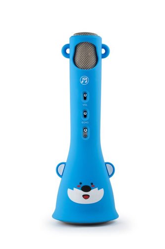 Technaxx KidsFun bluetooth karaoke mikrofon, 1x3W repro, modrá (BT-X46)