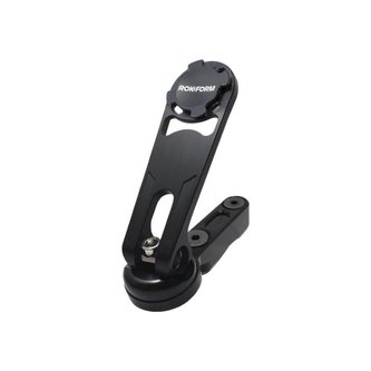 Rokform držák na řídítka motocyklu, černý, STANDARD Harley Davidson pro rozteč šroubů 1.65-1.45\"