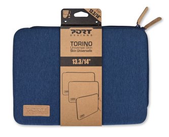 PORT DESIGNS TORINO pouzdro na 13,3/14\" notebook, modré
