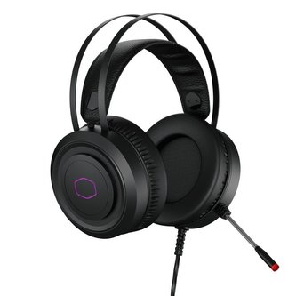 Cooler Master CH321 herní sluchátka s mikrofonem pro PC, Xbox One S, PS5/PS4,Pro, černá