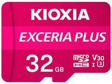 SDHC 32GB micro paměťová karta Kioxia EXCERIA PLUS M303, UHS-I (U3) V30 (100MB/s) Class 10 + adaptér