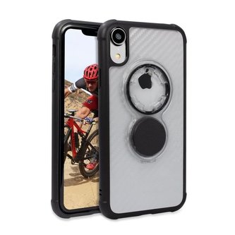 Rokform Kryt Crystal - Carbon Clear pro iPhone XR