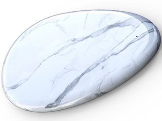 Sandberg Wireless Charger White Marble 10W, bezdrátová nabíječka Qi
