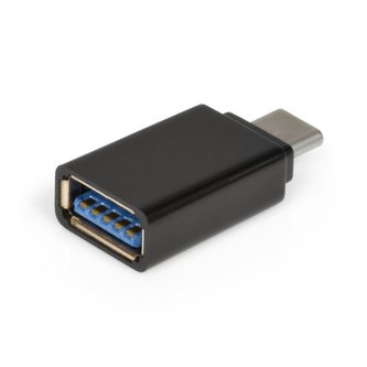PORT CONNECT konvertor z USB-C 3.1 do USB-A 3.0, černý