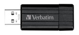 16GB USB Flash 2.0, 10/4MB/sec, PenStripe, VERBATIM, černý