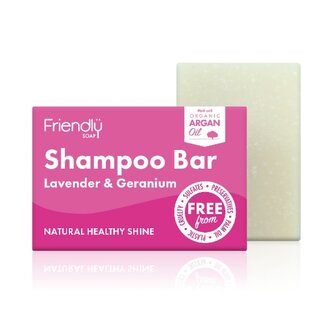Friendly Soap přírodní mýdlo na vlasy levandule a pelargónie