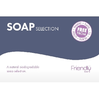 Friendly Soap přírodní mýdlo set základních mýdel 4x 95g