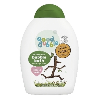 Good Bubble Stick Man Dětská pěna do koupele Sladký fík a Černý bez 400ml