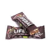 Tyčinka Lifebar kakaové boby s vanilkou 40 g BIO   LIFEFOOD