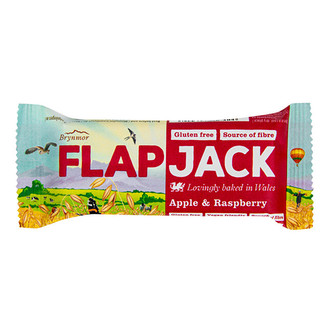 Flapjack ovesný malina-jablečná šťáva bezlepkový 80 g   WHOLEBAKE