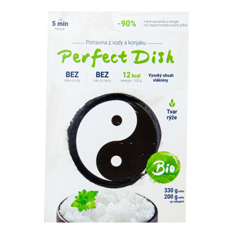 Rostlina konjak tvar rýže v nálevu 330 g BIO   PERFECT DISH