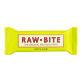 Tyčinka ovocná se šťávou z limetky 50 g BIO   RAWBITE