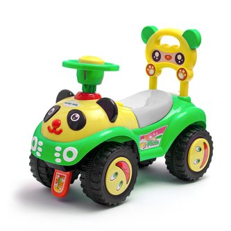Jezdítko Panda Baby Mix green