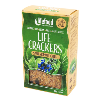 Life Crackers Zelánky 60 g BIO   LIFEFOOD