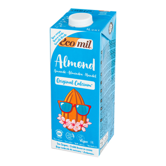 Nápoj ze sladkých mandlí s kalciem 1 l BIO   ECOMIL