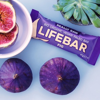 Tyčinka Lifebar fíková 47 g BIO   LIFEFOOD