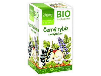 Čaj Ovocný s černým rybízem a rakytníkem 30 g BIO   MEDIATE