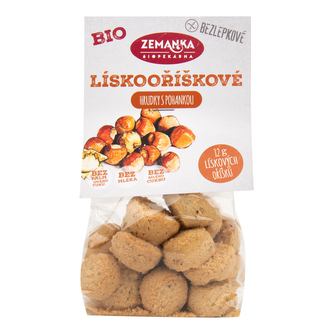 Hrudky pohankové s lískovými oříšky bezlepkové 100 g BIO   ZEMANKA