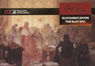 Sada 20 pohledů Alfons Mucha – Slovanská epopej