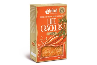 Life Crackers Mrkvánky 80 g BIO   LIFEFOOD