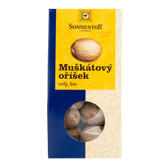 Muškátový oříšek celý 25 g BIO   SONNENTOR