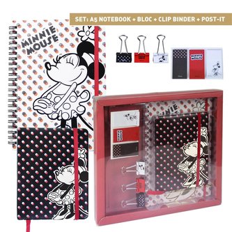 Dárkový set bloků Disney: Minnie Mouse (26 x 23 x 3 cm)