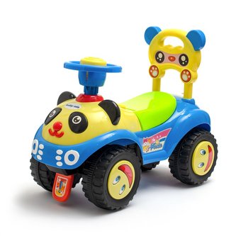 Jezdítko Panda Baby Mix blue