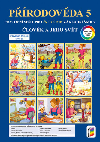 Člověk a jeho svět - Přírodověda 5 (barevný pracovní sešit)