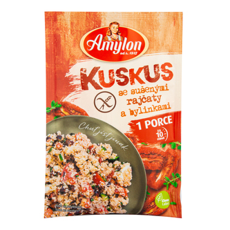Kuskus se sušenými rajčaty a bylinkami instantní 60 g   AMYLON