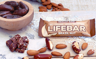 Tyčinka Lifebar brazilská 47 g BIO   LIFEFOOD