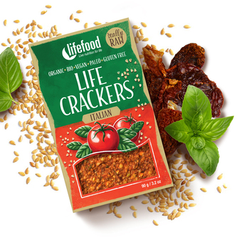 Life Crackers italské 90 g BIO   LIFEFOOD