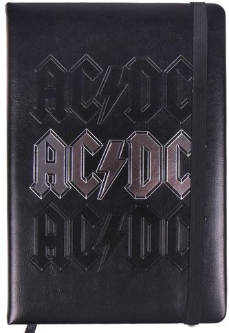 Blok A5 AC/DC: Logo (14,8 x 21 cm)